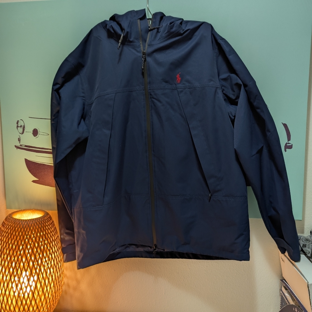 Polo Ralph Lauren lightweight hooded jacket in size L